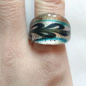 Glass Ring Women's Handmade
